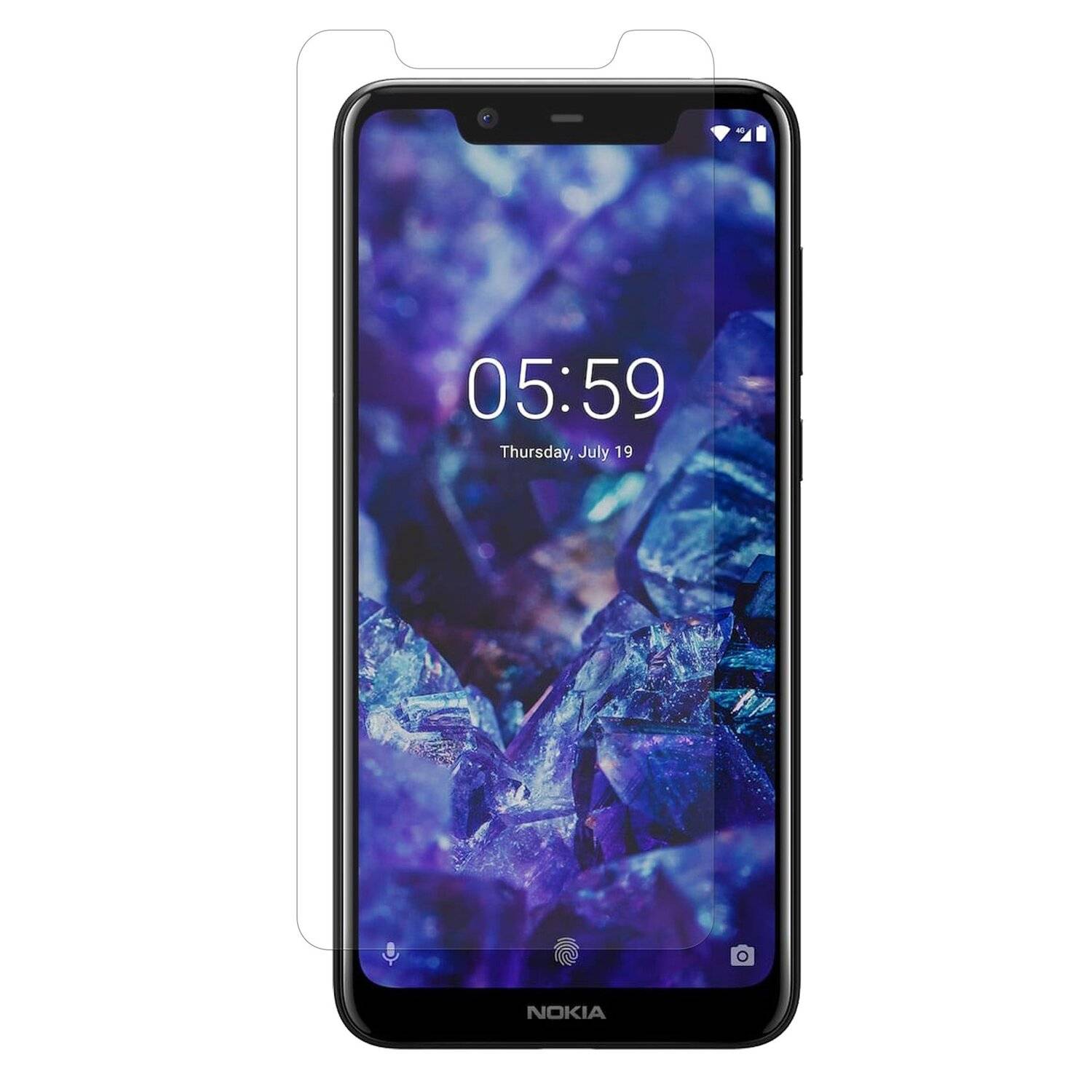 3x Nokia 5.1 Plus 2018 Schutzglas 9H Display Schutzglas