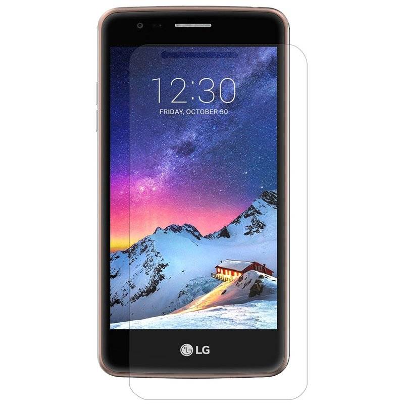 3x LG K8 2017 Schutzfolie Matt Handy Displayschutz