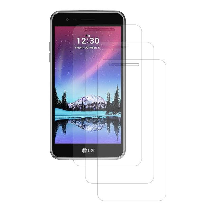 3x LG K4 2017 Schutzfolie Matt Handy Displayschutz