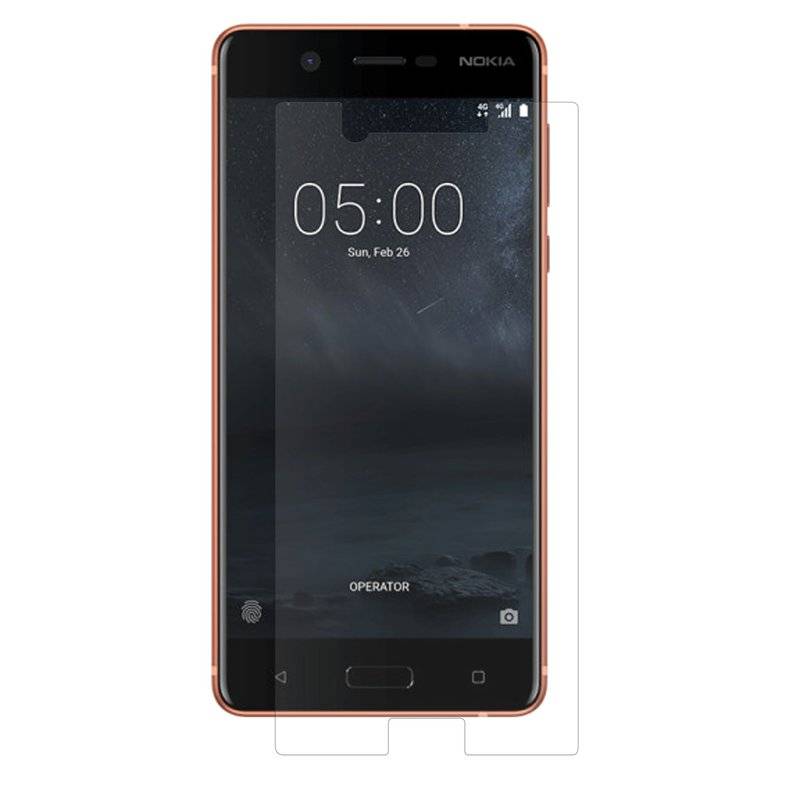 3x Nokia 5 Schutzfolie Matt Handy Displayschutz