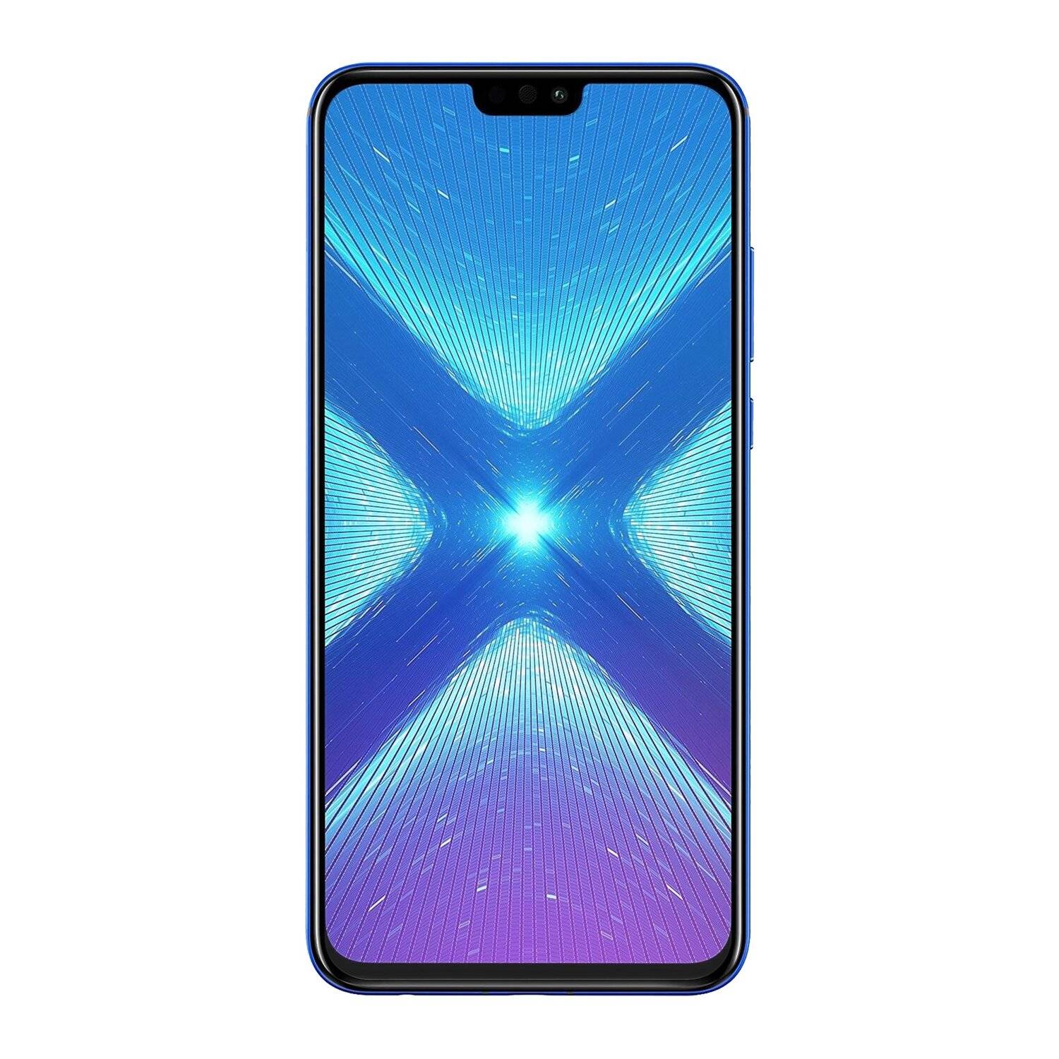 3x Honor 8X Schutzglas 9H Tempered Display Schutzglas