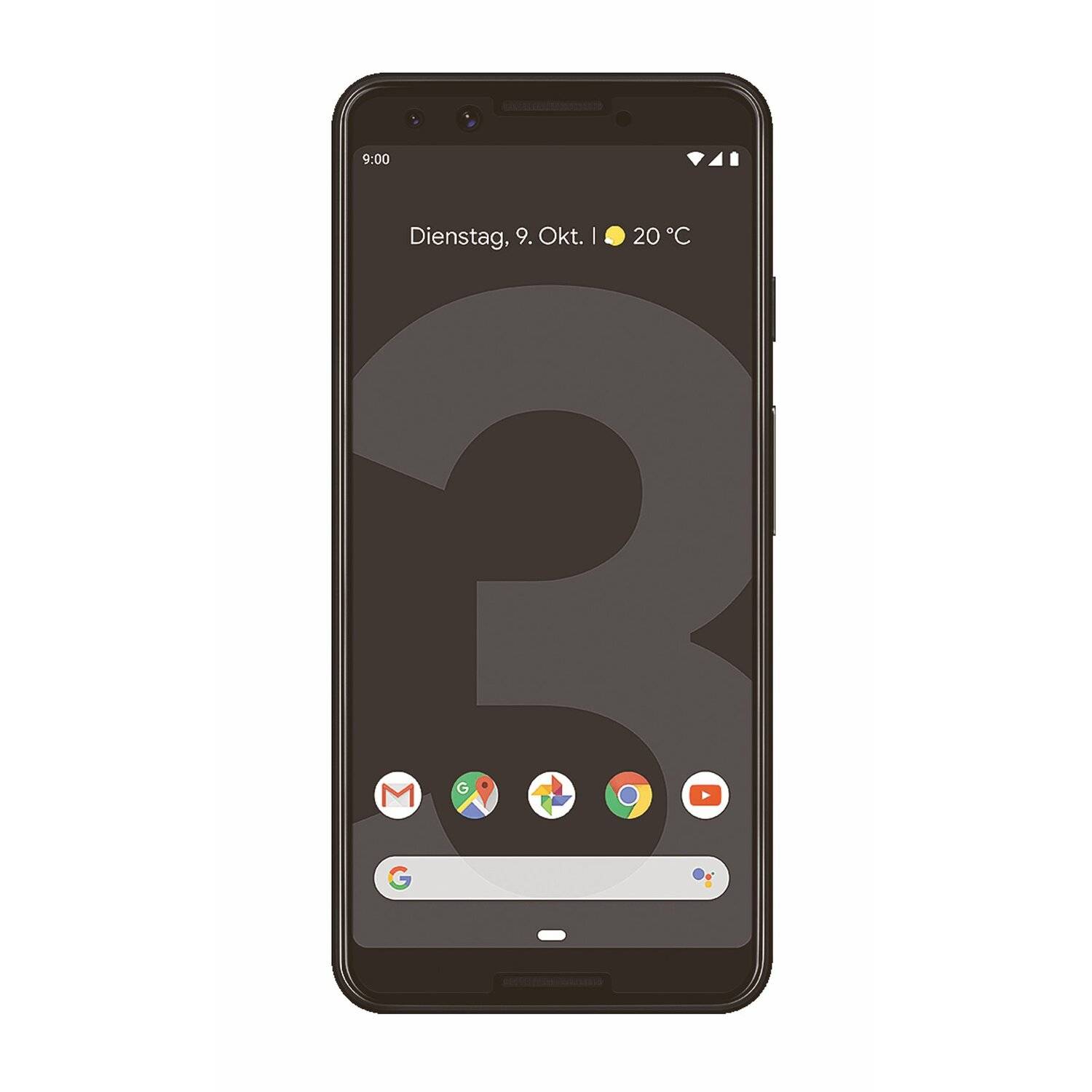 3x Google Pixel 3 Schutzglas 9H Tempered Display Schutzglas