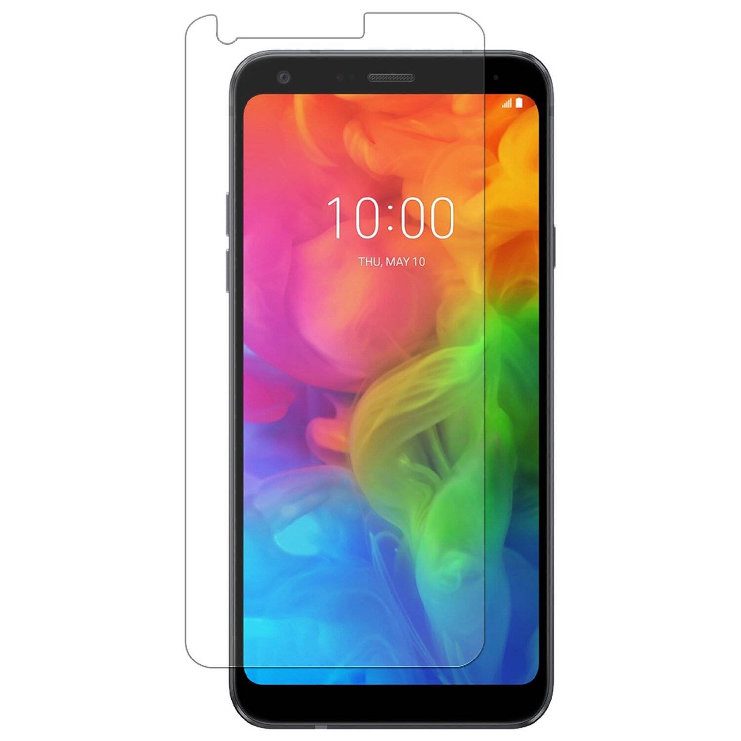 3 Stück Schutzglas 9H kompatibel mit LG Q7+ (Plus) Displayschutzfolie Schutzfolie Passgenau
