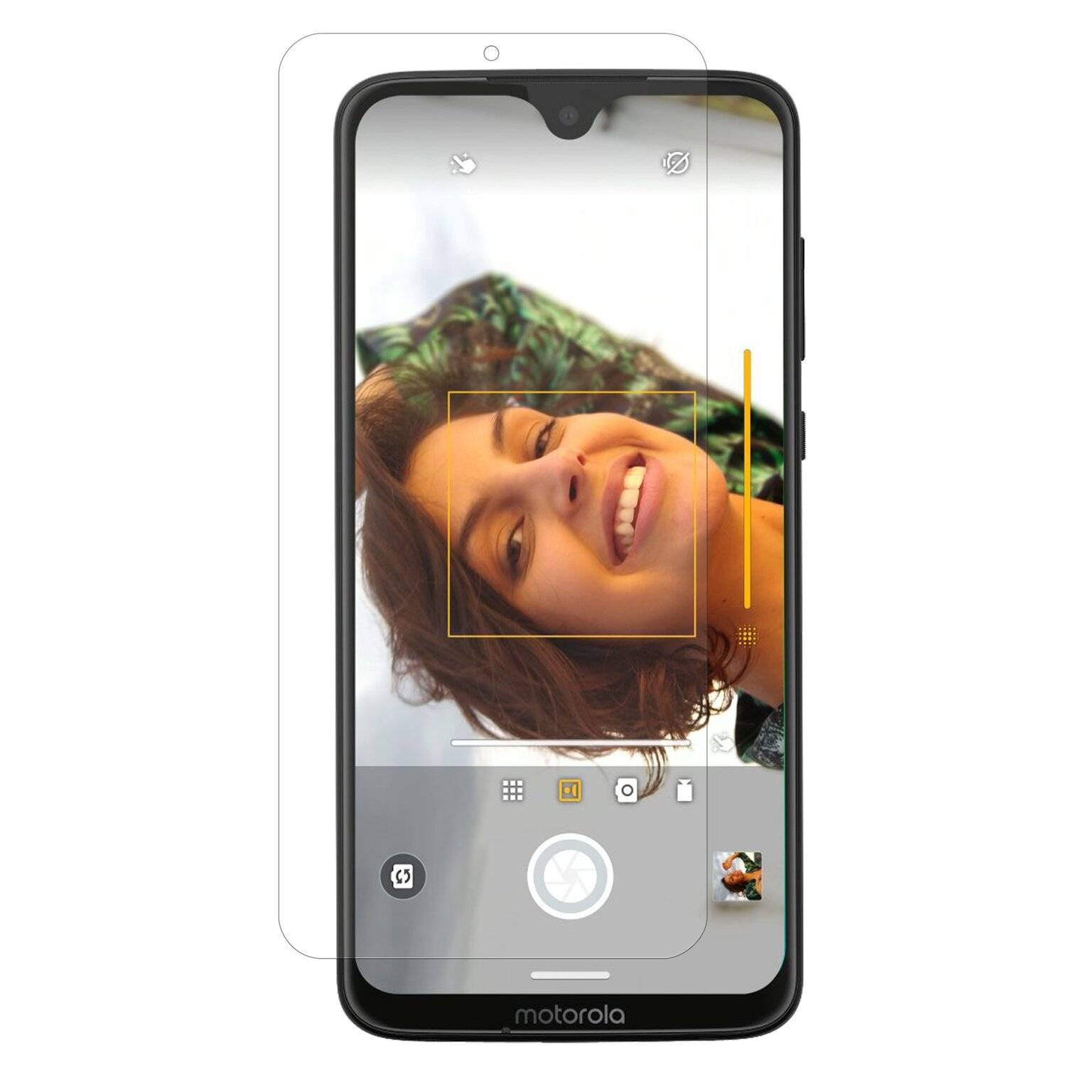 3x Schutz Schutz Glas 9H Tempered Glass Display Schutz Folie Display Glas Screen Protector für MOTOROLA MOTO G7