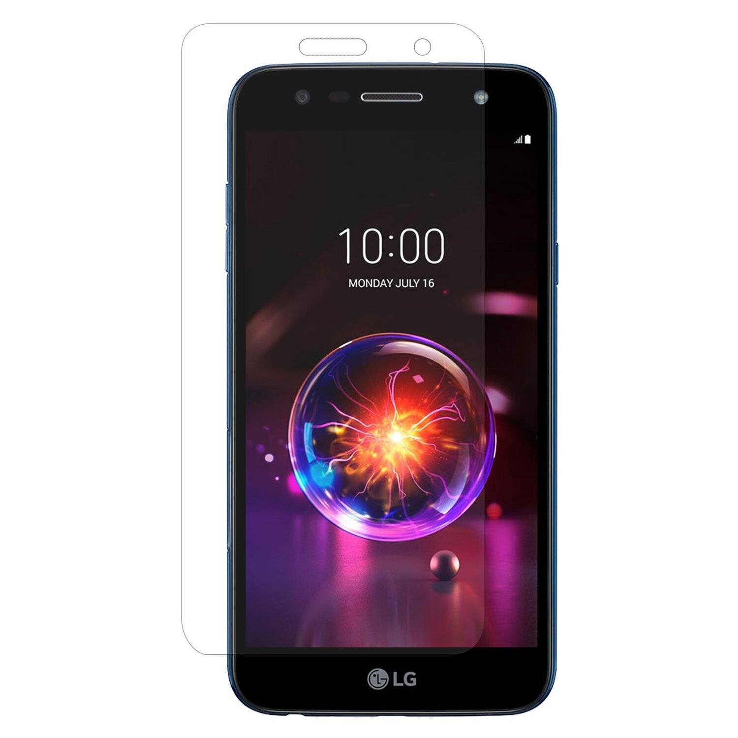 3x Schutz Schutz Glas 9H Tempered Glass Display Schutz Folie Display Glas Screen Protector für LG X POWER 3