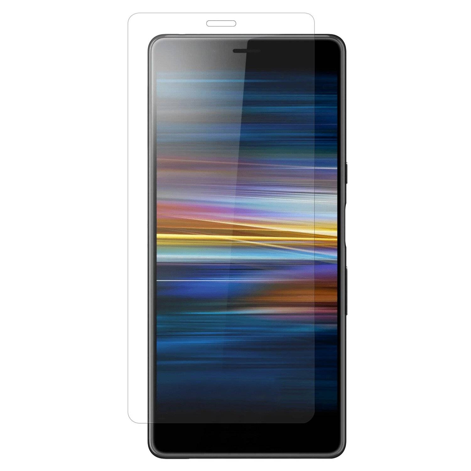 3x Schutz Schutz Glas 9H Tempered Glass Display Schutz Folie Display Glas Screen Protector für Sony Xperia L3
