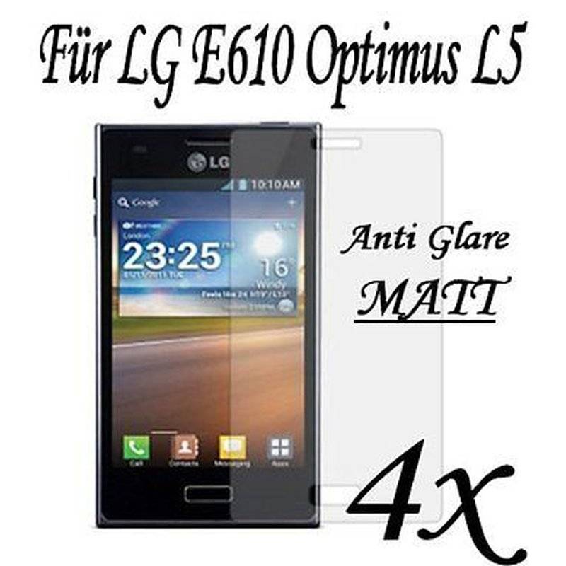 LG Optimus L5 Schutzfolie Handy Displayschutz