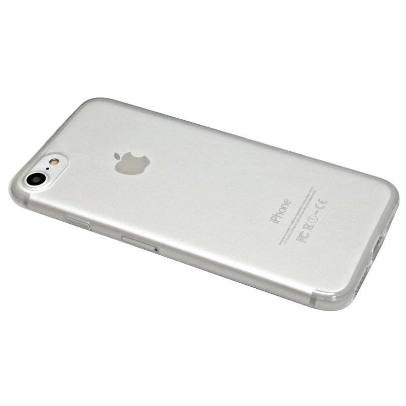 iPhone 8 Plus Handy Silikon Schutzhülle Cover Case Transparent