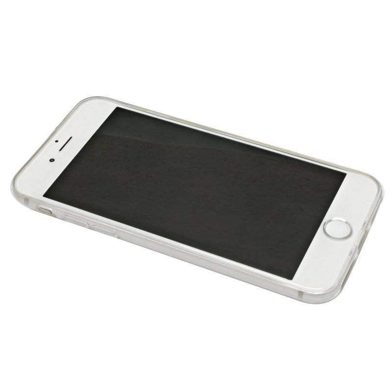 iPhone 8 Plus Handy Silikon Schutzhülle Cover Case Transparent