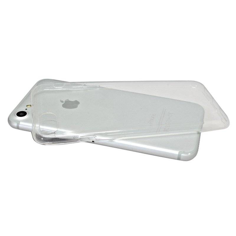iPhone 8 Plus Handy Silikon Schutzhülle Cover Case Transparent