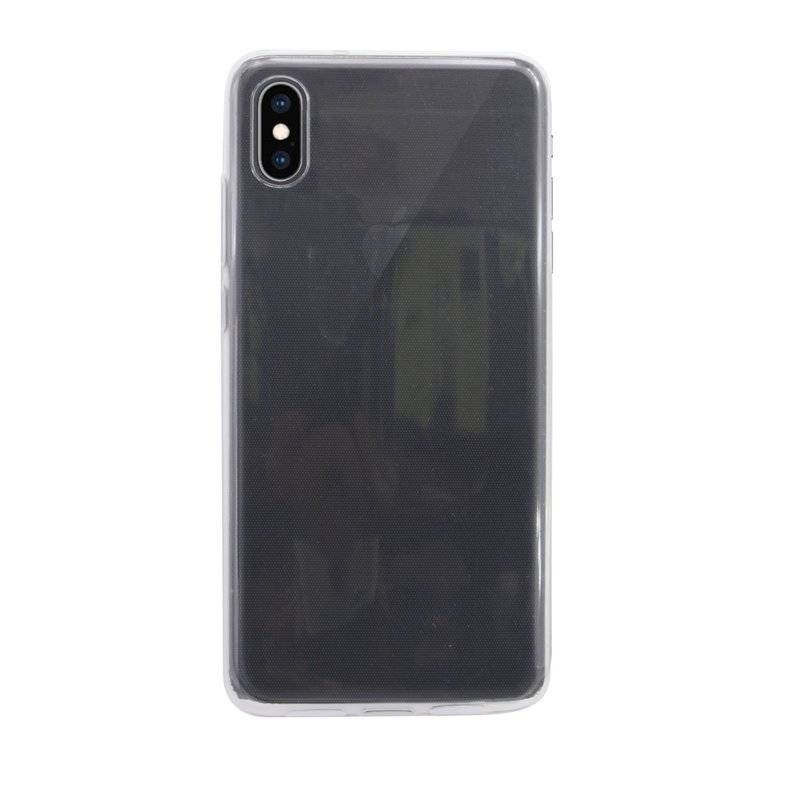 iPhone XS Max Silikon Hülle Cover Case Transparent