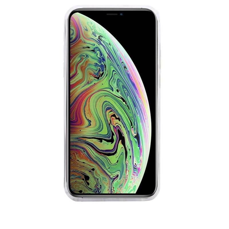iPhone XS Max Silikon Hülle Cover Case Transparent