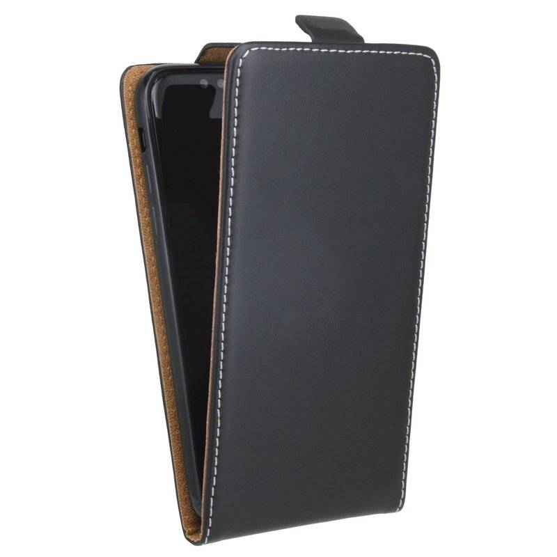 iPhone XS Max Tasche Flip Case Schutzhülle Schwarz