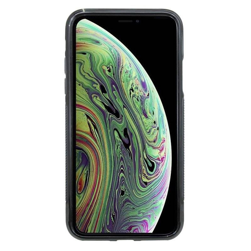 iPhone XS Max Silikon Hülle Cover Case S-Line Schwarz