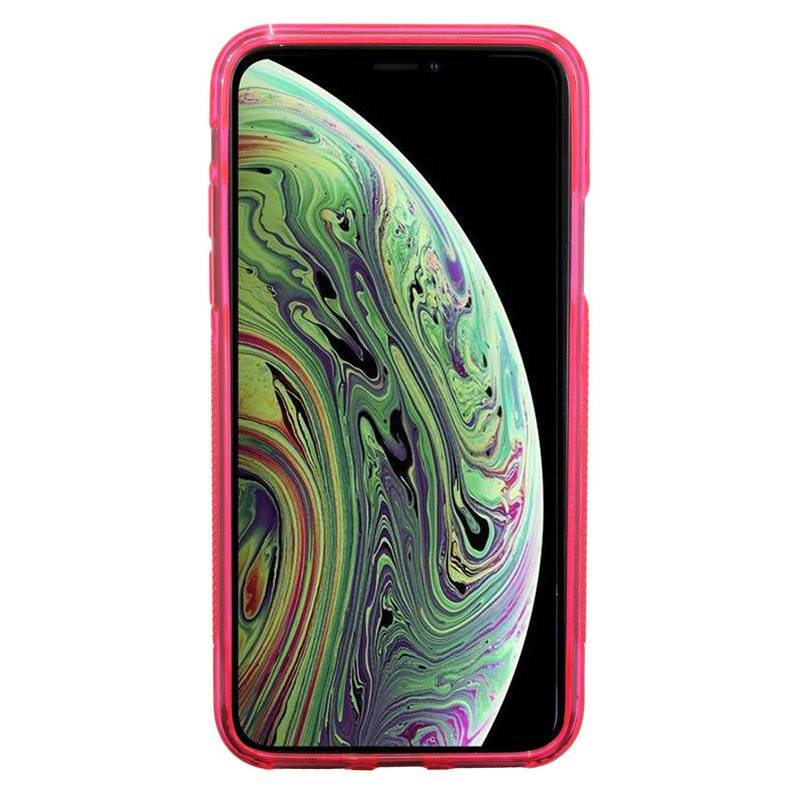 iPhone XS Max Silikon Schutzhülle S-Line Cover Case Pink