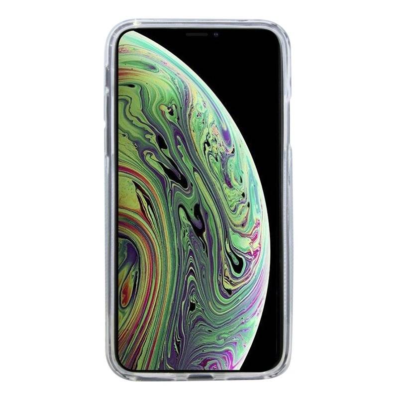 iPhone XS Max Silikon Hülle S-Line Cover Case Transparent