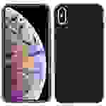 iPhone XS Max Silikon Hülle Cover Case Bumper Schwarz