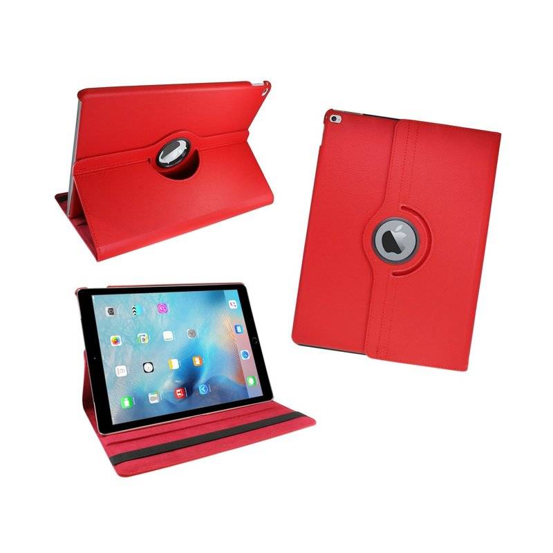 Tablet Tasche Rotierbar Schutzhülle Cover Case für iPad Pro ( 12,9 Zoll ) Rot
