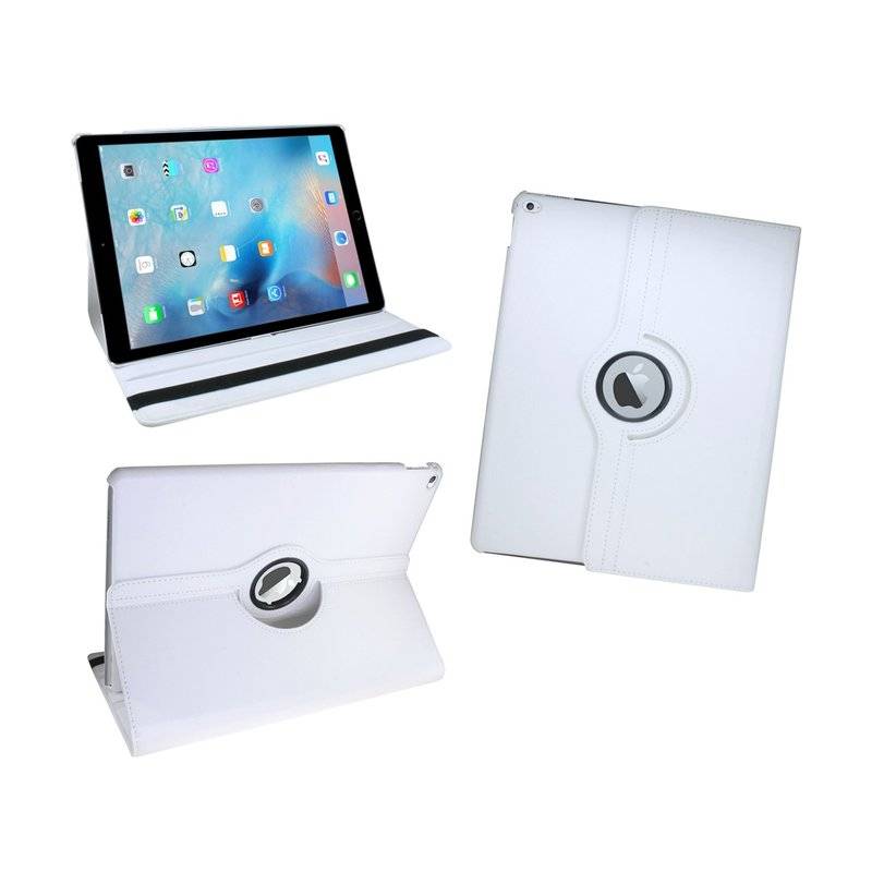 Tablet Tasche Rotierbar Schutzhülle Cover Case für iPad Pro ( 12,9 Zoll ) Weiß