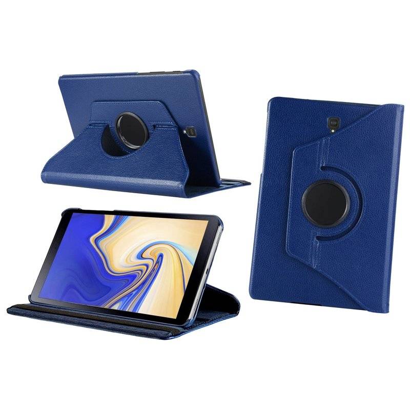 360° Tablet Cover Tasche für Samsung Galaxy Tab S4 10,5 Zoll T830 / T835 Hülle Bumper Case Rotierbar Ständer Blau