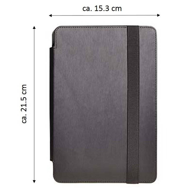 8.4" Tablet Schutztaschen mit Standfunktion Schwarz
