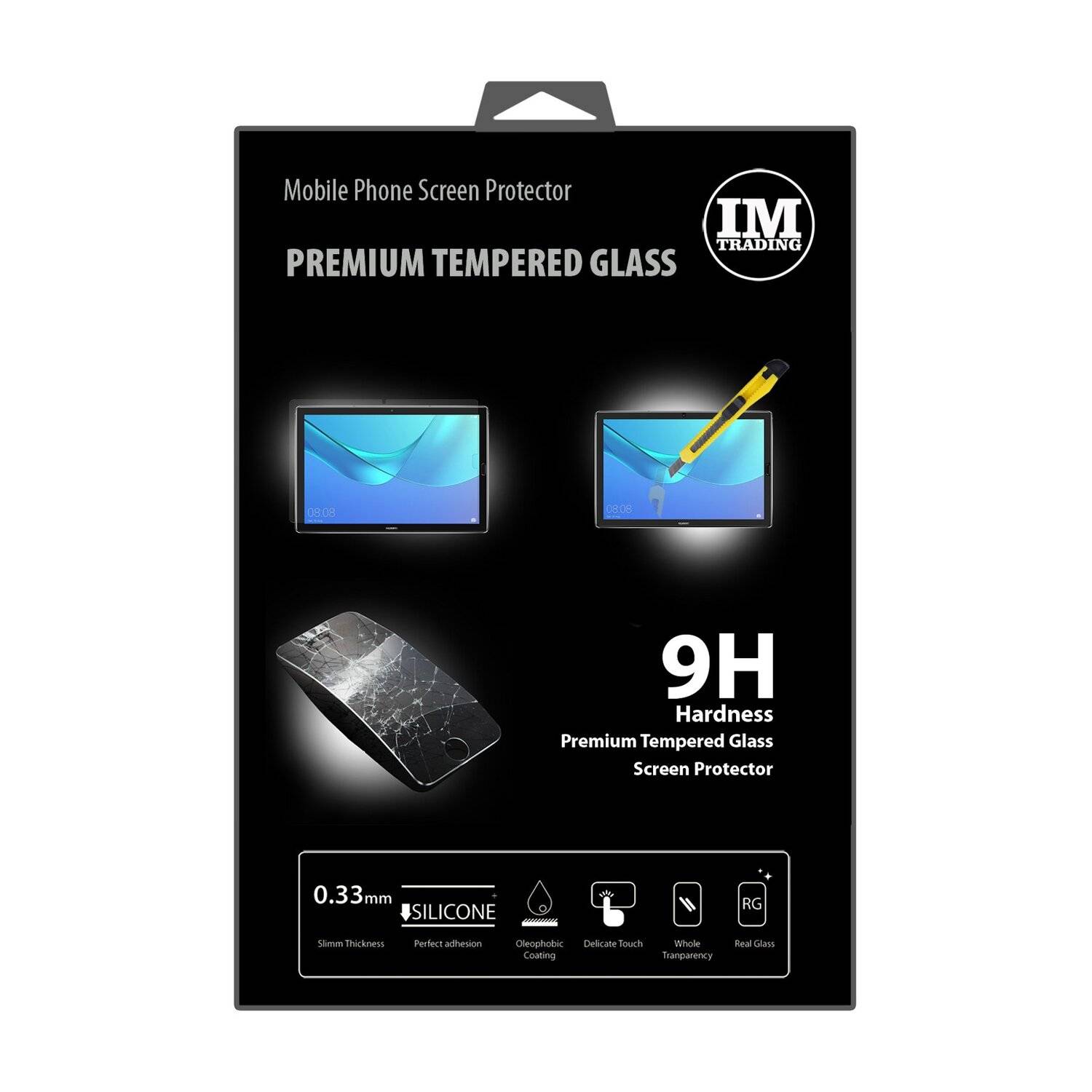 Schutzglas für Huawei MediaPad M5 10.8 Zoll//Premium Tempered Glas Schutzdisplayglas Folie Schutzfolie