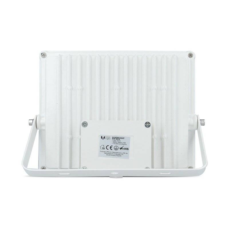 LED Fluter 30W 2400lm Flutlicht Strahler Außenbeleuchtung Wasserdicht IP65 Kaltweiß (6000K)