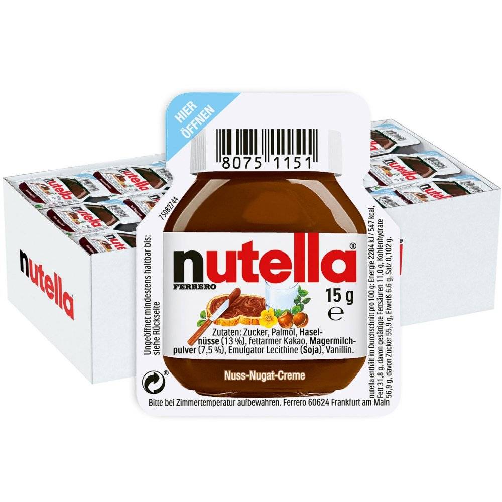 nutella 120x15g Inhalt: 1800g