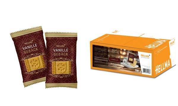 Hellma Edles Gebäck Vanille 200er Inhalt: 700g