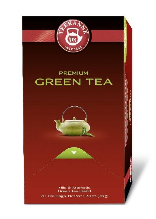Teekanne Premium Green Tea Mild Sencha 20er Inhalt: 40g
