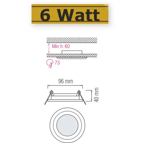 20x 6W LED Panel Glas Abdeckung Einbaustrahler Spot Deckenbeleuchtung Einbauleuchte Neutralweiß 480 lm Ø96mm Rund 20x 6W LED Panel Glas Abdeckung Einbaustrahler Spot Deckenbeleuchtung Einbauleuchte Neutralweiß 480 lm Ø96mm Rund