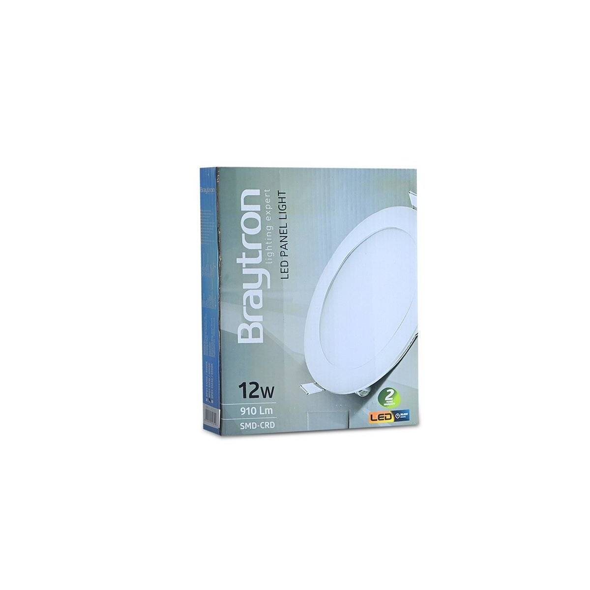 20x 12W LED Panel Einbaustrahler Spot Einbauleuchte Kaltweiß 6500K 910 Lumen Deckenleuchte Rund