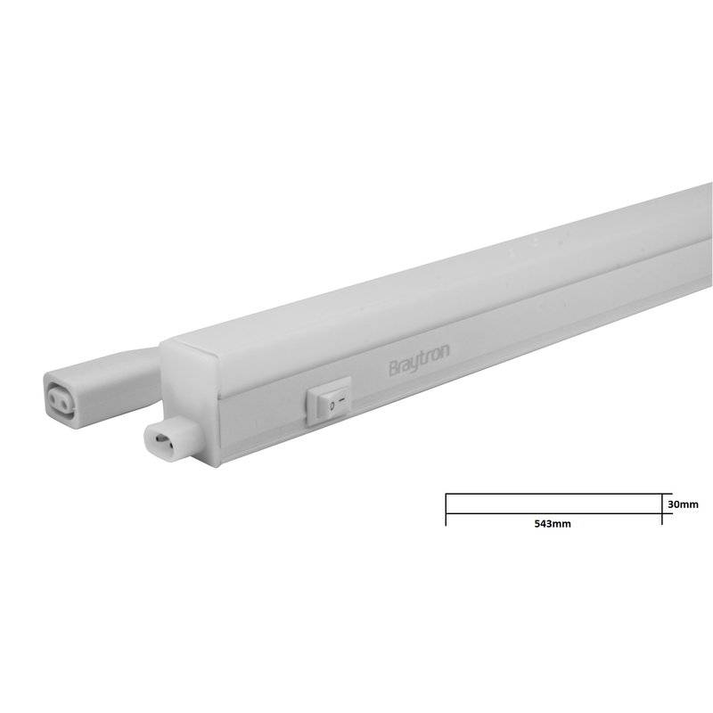 LED LEDLINE Leuchte 7W 560 lm Neutralweiß Unterbauleuchte Unterbaulampe Wandleuchte mit An/Aus-Schalter