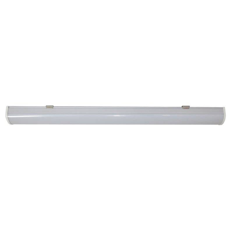 20W LED Unterbauleuchte 61cm Lichtleiste Kaltweiß 6500K Küchenleiste Schrankleuche 61x6,3x3,9cm 1600lm Weiß