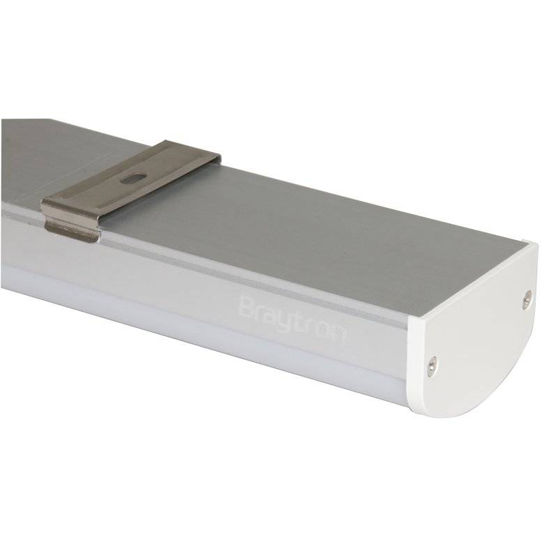 40W LED Unterbauleuchte 121cm Lichtleiste Neutralweiß Küchenleiste Schrankleuche 121x6,3x3,9cm 3200lm Weiß