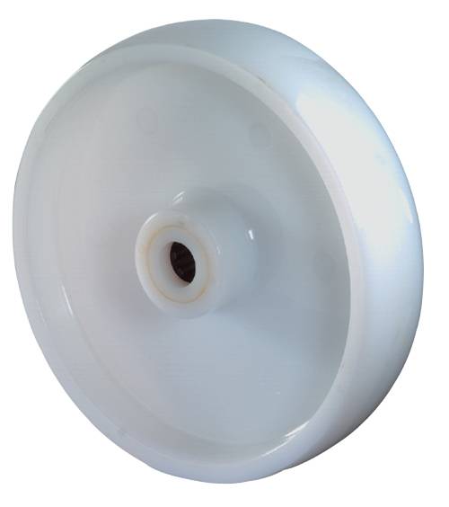 Bockrolle 100mm Lg.R schwer verz Kunstoffrad - Artikel: 4021885007423