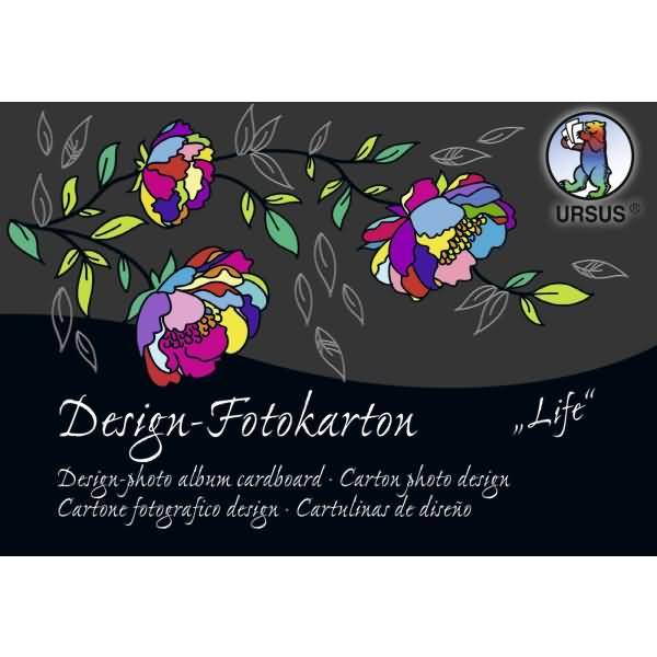 Design-Fotokarton Life 300g/qm A6 VE=60 Blatt 60 Motive