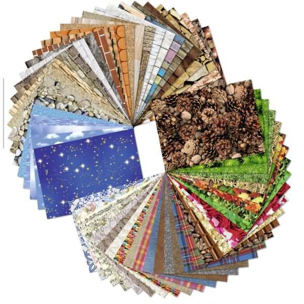 Design-Fotokarton Life 300g/qm A6 VE=60 Blatt 60 Motive