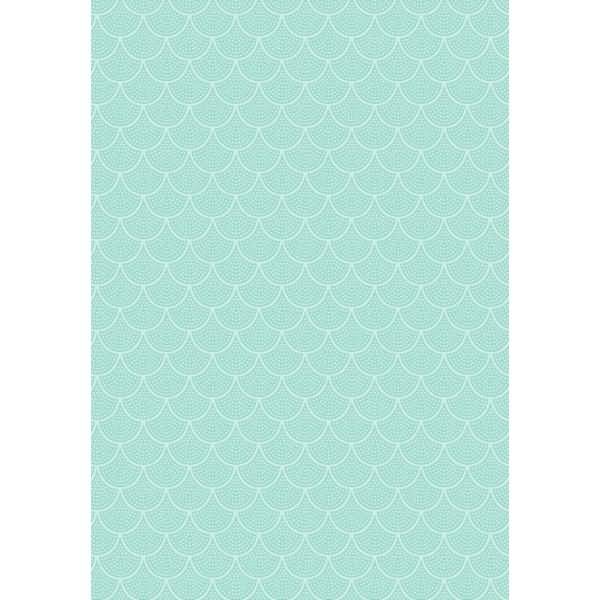 Fotokarton Deluxe 300g/qm 48x67cm Fischschuppen