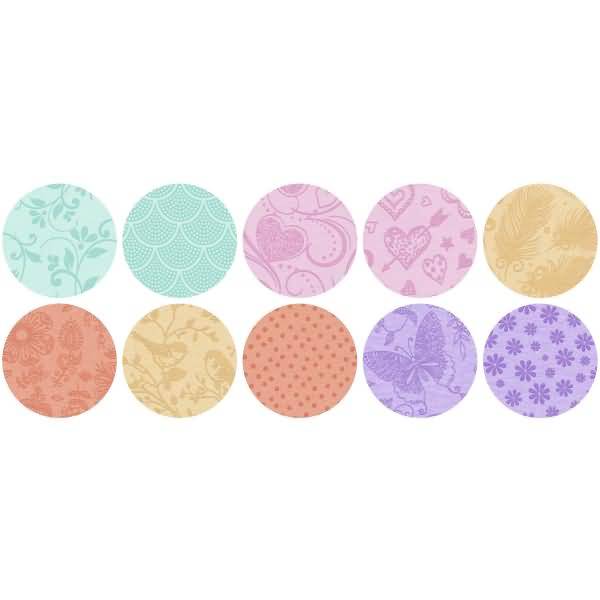 Fotokarton Deluxe 300g/qm 48X67cm VE=10 Bogen 10 Motive sortiert