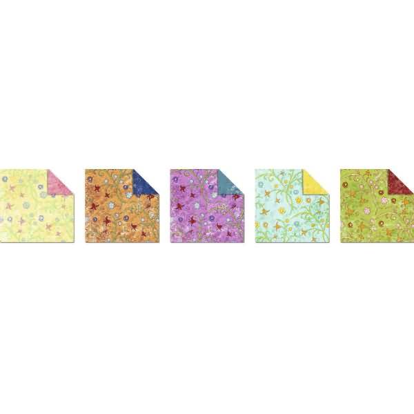 Faltblätter Lucky Paper 80g/qm 20x20cm 20 Designs VE=300 Blatt