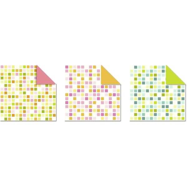 Faltblätter Fancy Paper 80g/qm 20x20cm 15 Designs VE=300 Blatt