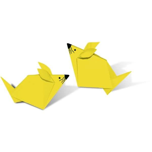 Faltblätter Intensiv Uni 15x15cm VE=100 Blatt gelb