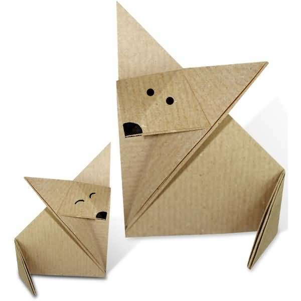 Faltblätter Kraftpapier 80g/qm 20x20cm VE=100 Blatt
