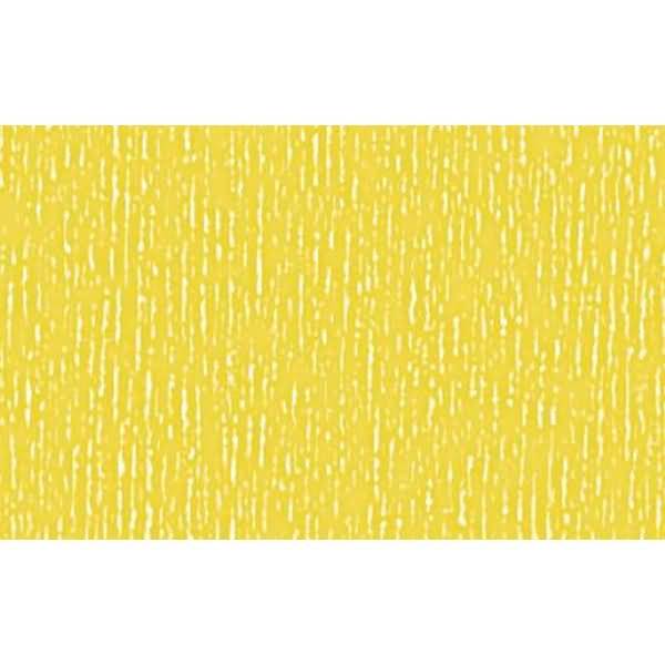 Bastelkrepp wasserfest 250x50cm dunkelgelb