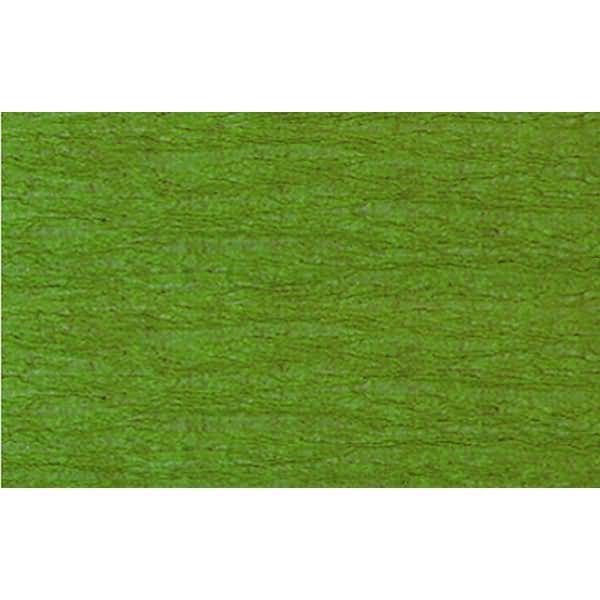 Bastelkrepp 250x50cm olivgrün