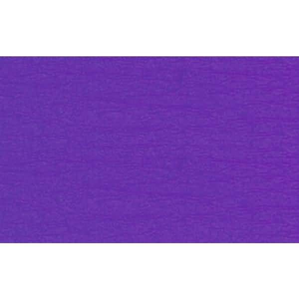 Bastelkrepp 250x50cm dunkelviolett