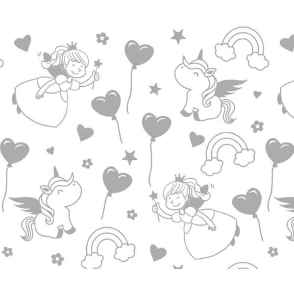 Zauberpapier 250g/qm VE=10 Blatt A4 Einhorn Motiv 10