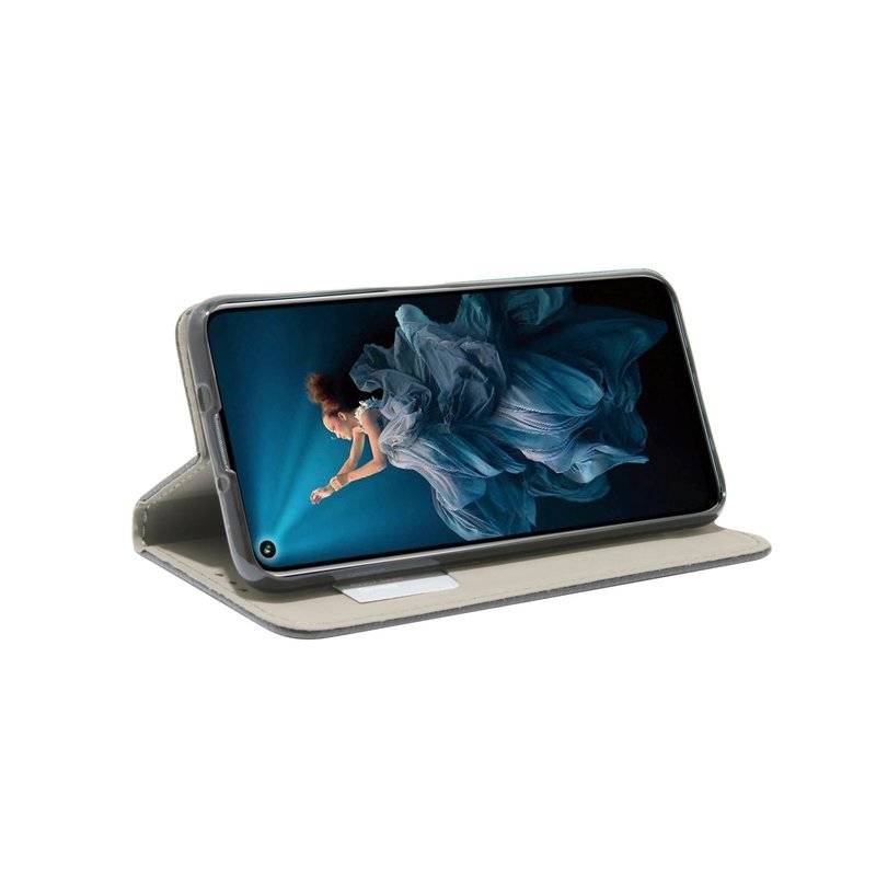 Buch Tasche "Smart" für HONOR 20 PRO Handy Hülle Etui Brieftasche Schutzhülle mit Standfunktion, Kartenfach Schwarz