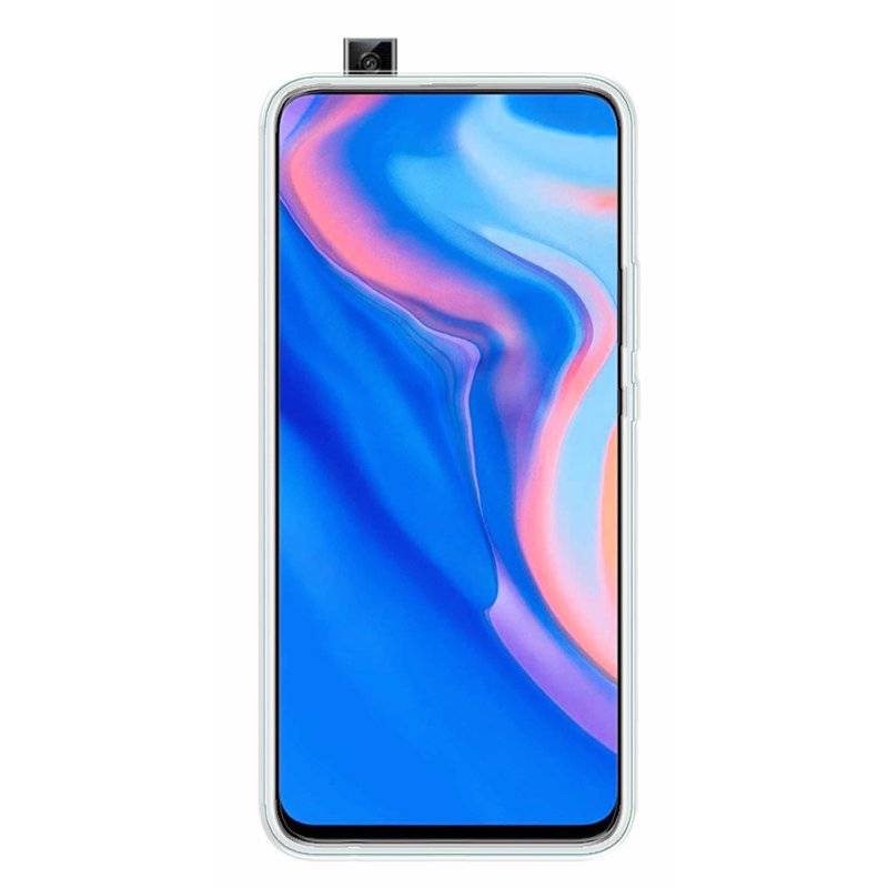 cofi1453® Silikon Hülle Basic kompatibel mit HUAWEI Y9 2019 Case TPU Soft Handy Cover Schutz Transparent